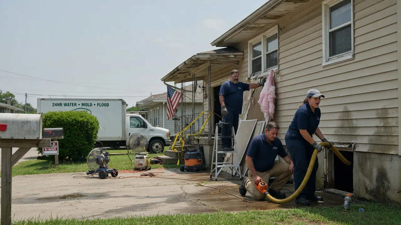 Water Damage Repair in Meadville, MS near me